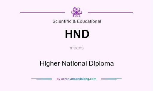 Chứng chỉ Higher National Diplomas tại Anh