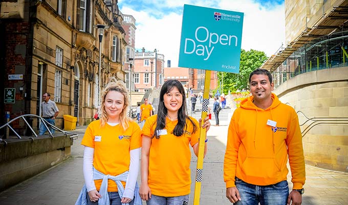 Open Day của trường Newcastle